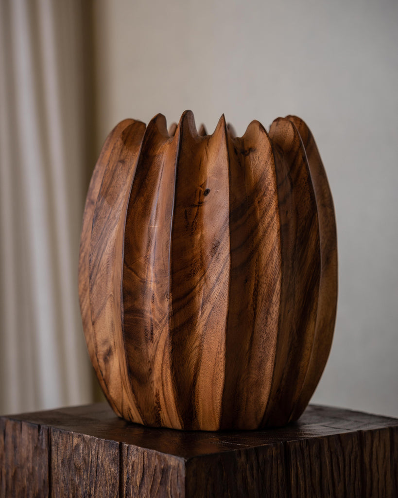 Tulip Bowl Walnut