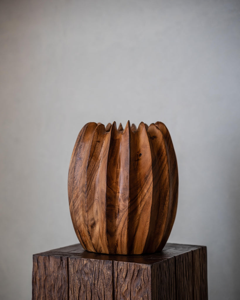 Tulip Bowl Walnut