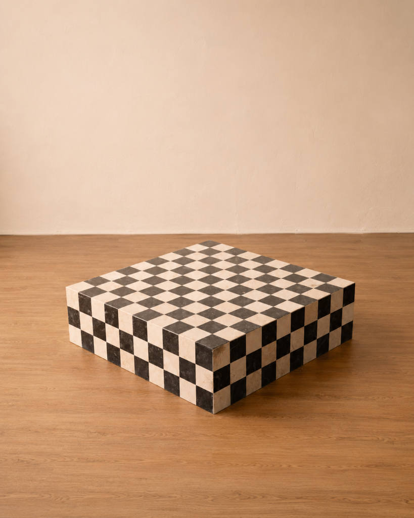 Damier Coffee Table - Black