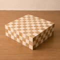 Damier Coffee Table - Gold