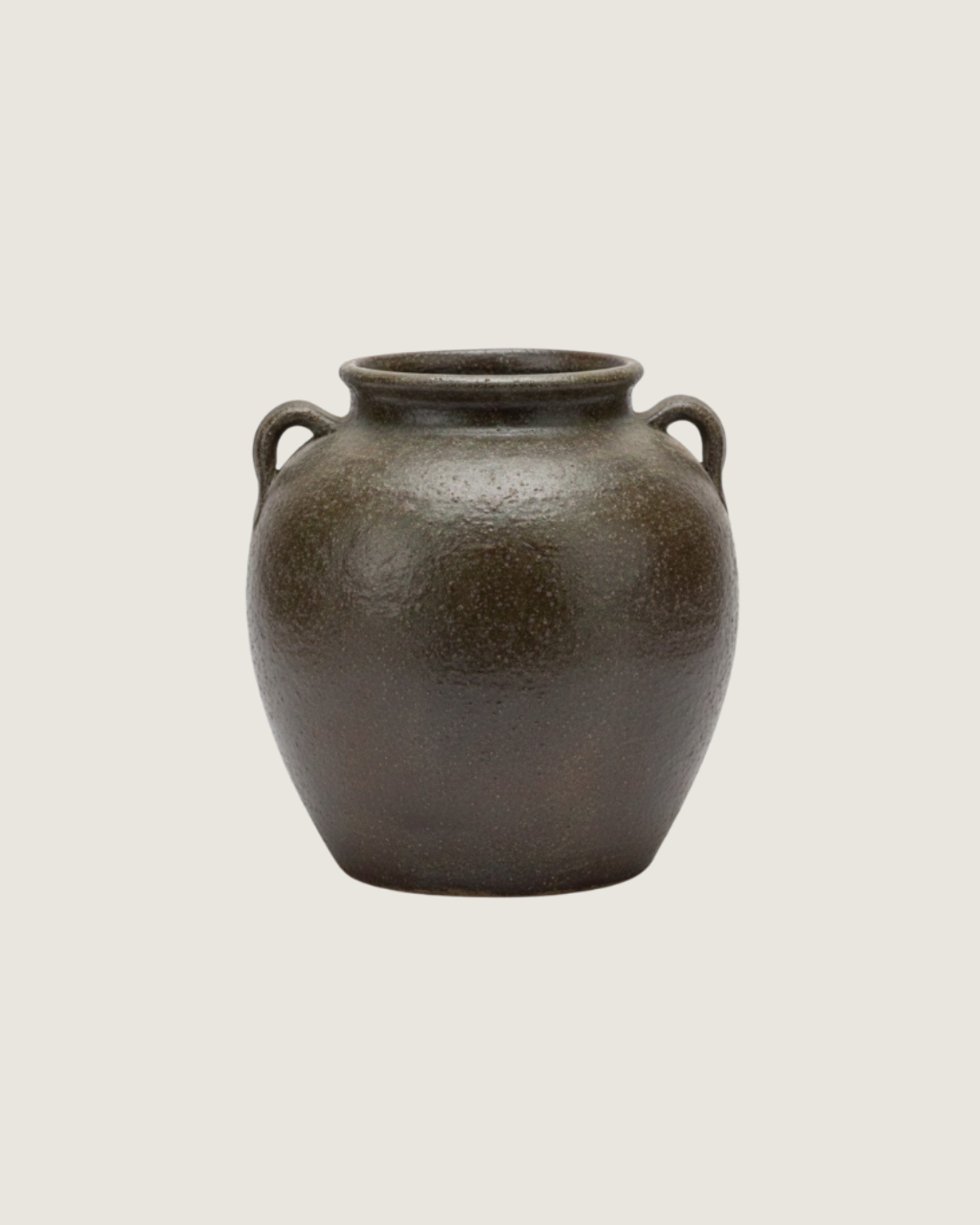 Vintage Two-Eared Earthenware Pots