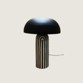 Liora Ceramic Lamp (Black)