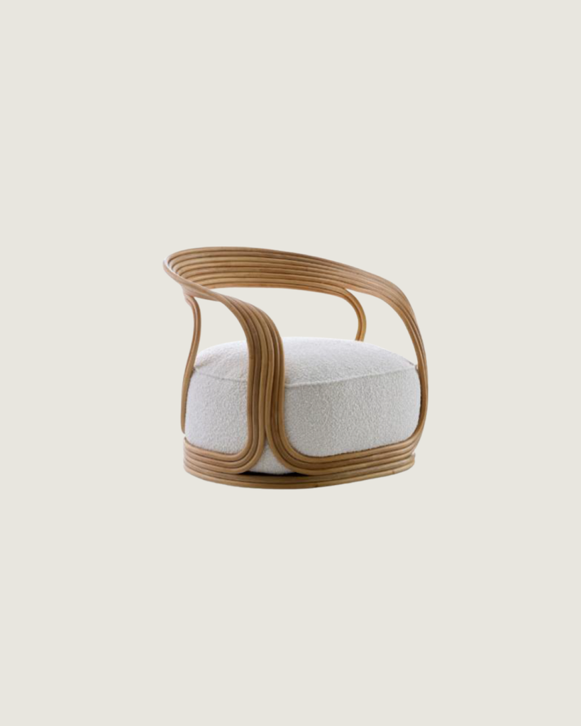 Rebecca Lounge Chair- Natural