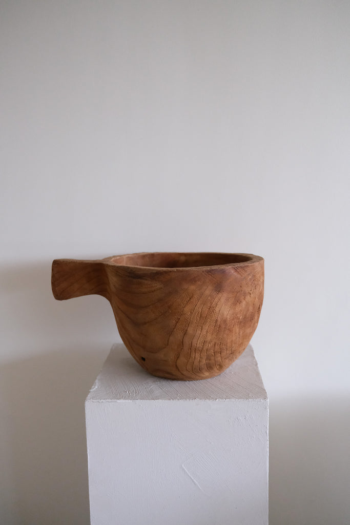 Solid Teak Wood Bowl