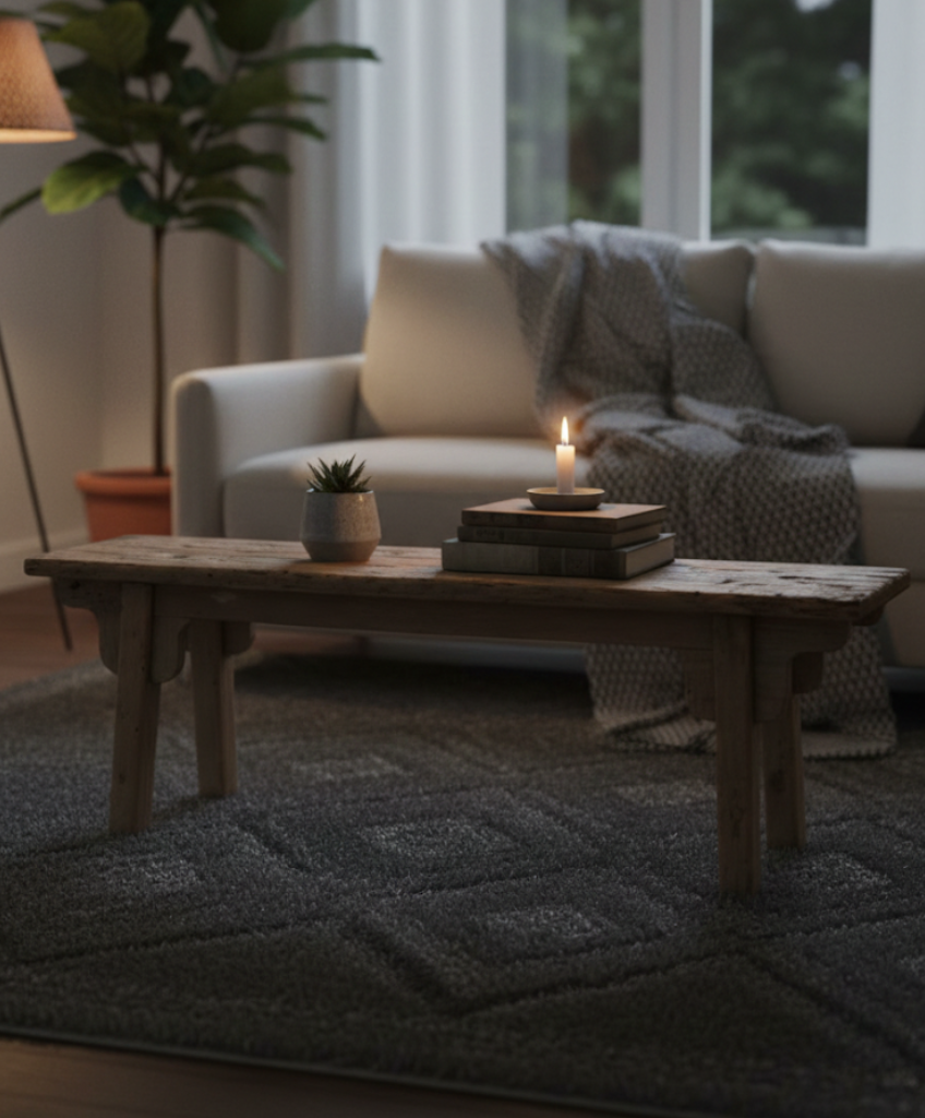 Kaela Wood Form Stool