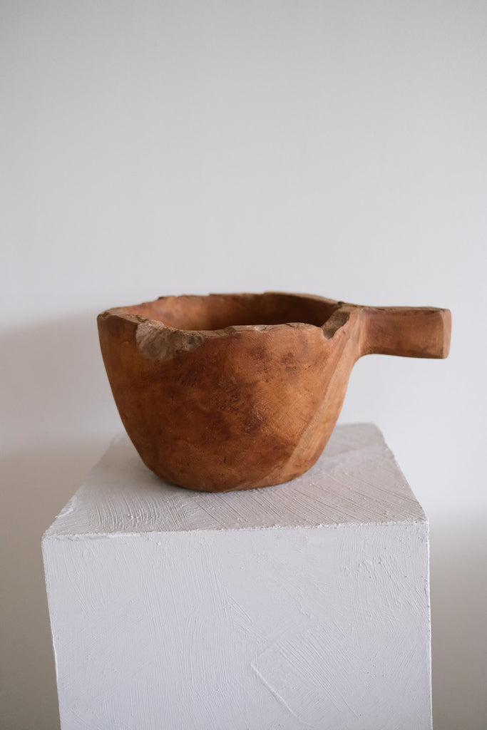 Solid Teak Wood Bowl