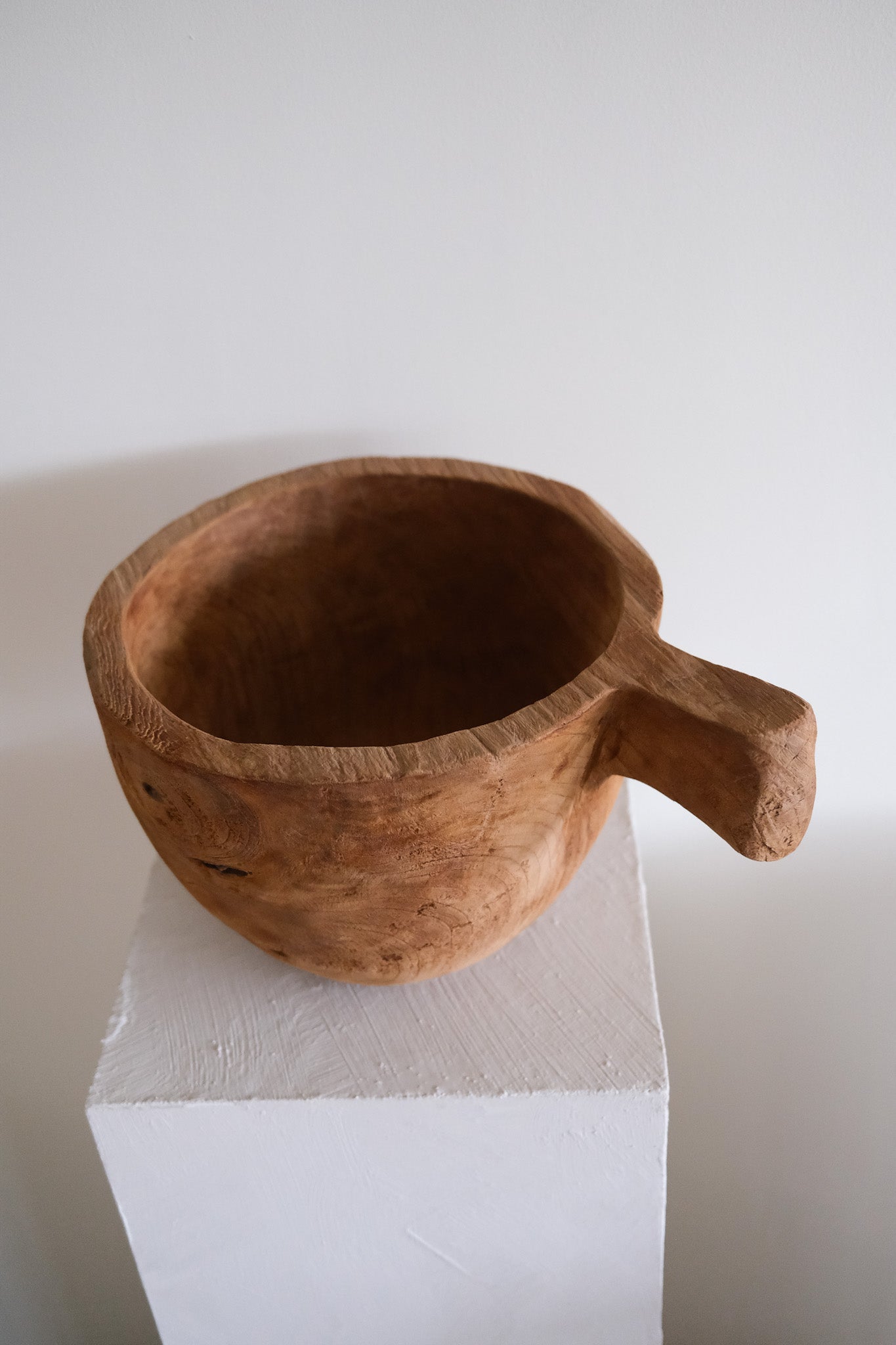 Solid Teak Wood Bowl