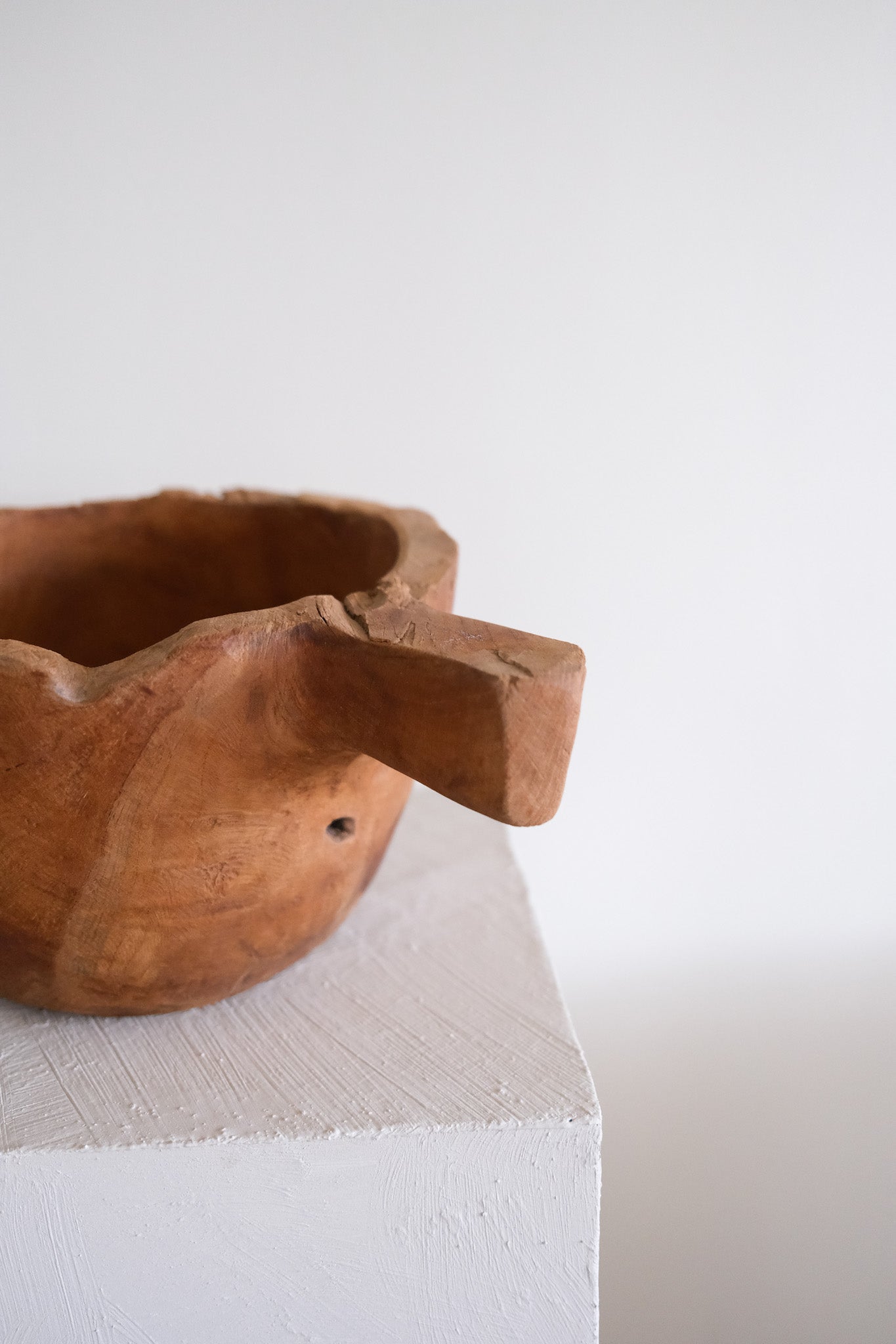 Solid Teak Wood Bowl