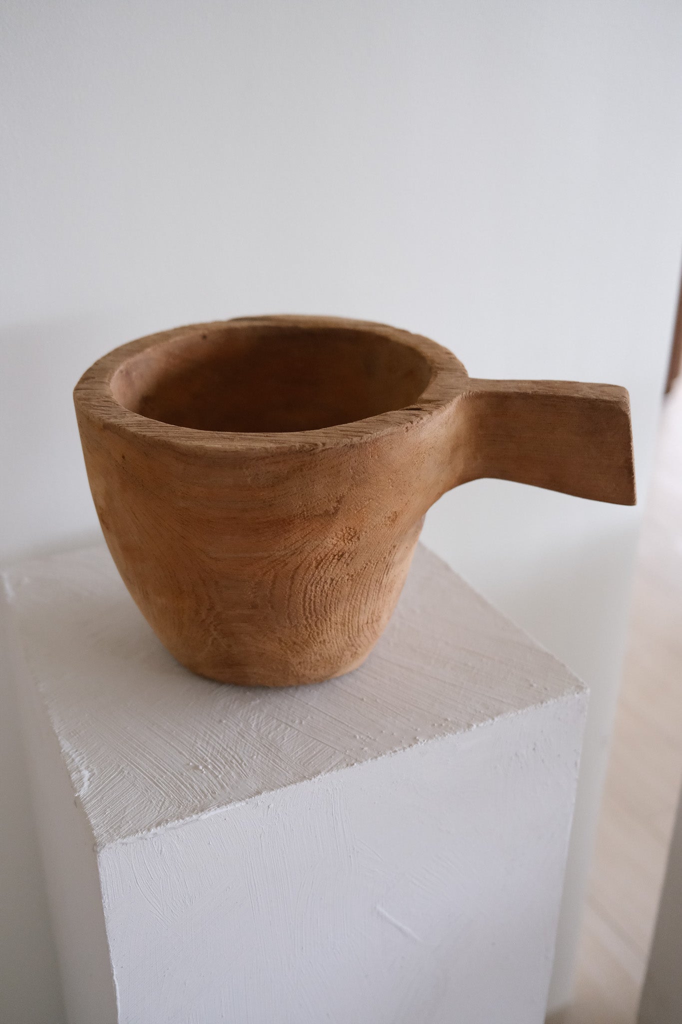 Solid Teak Wood Bowl