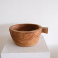 Solid Teak Wood Bowl