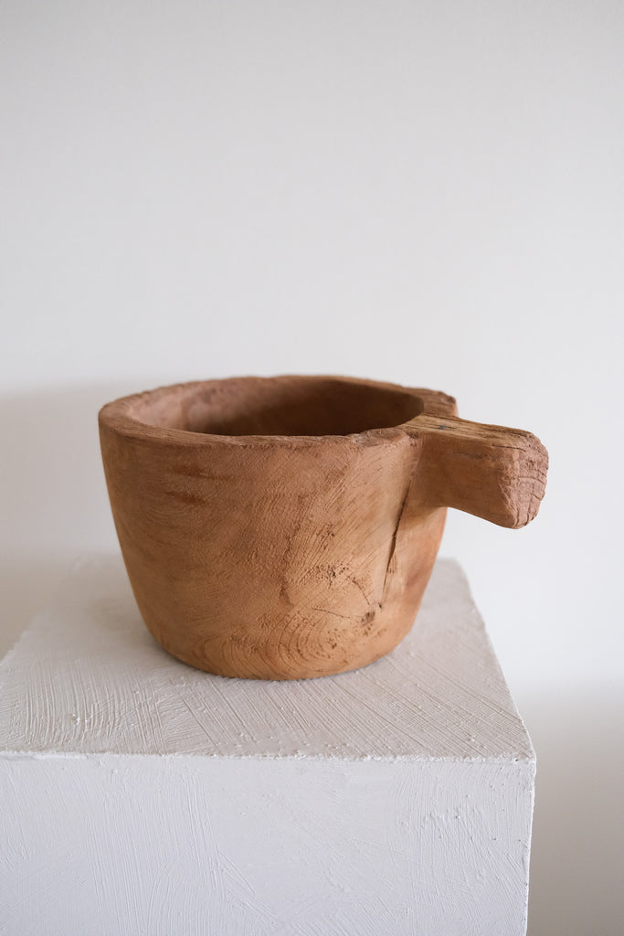 Solid Teak Wood Bowl