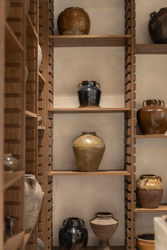 Vintage Weathered Clay Pots