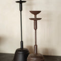 Vintage Iron Candle Holder