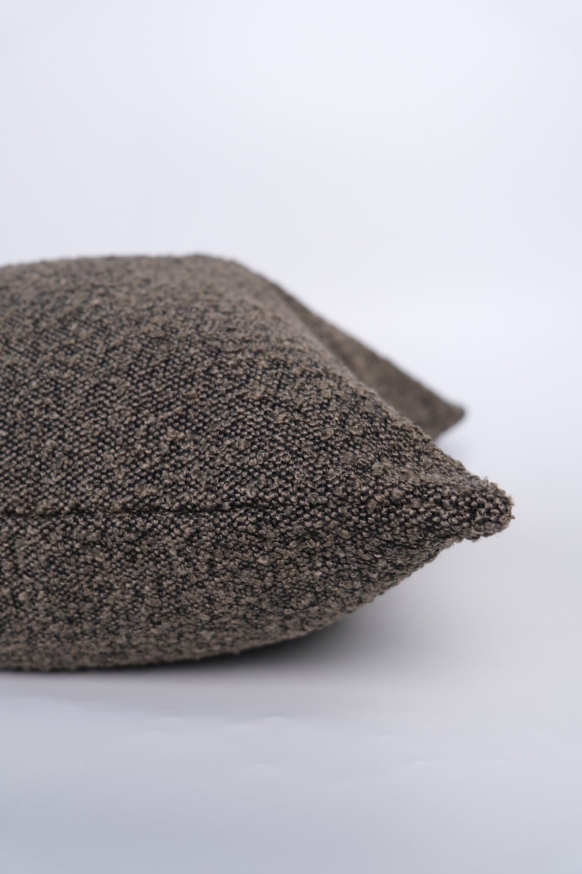 Boucle Pillow: Smoke Classics Twenty Third by Deanne 