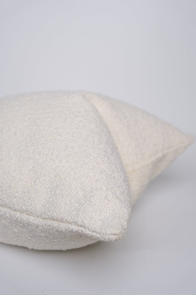 Boucle Pillow: Bone Classics Twenty Third by Deanne 