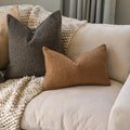 Boucle Pillow: Smoke Classics Twenty Third by Deanne 