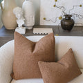 Boucle Pillow: Latte Classics Twenty Third by Deanne 