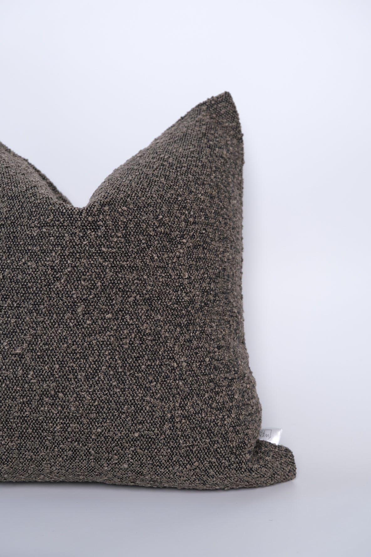 Boucle Pillow: Smoke Classics Twenty Third by Deanne 