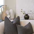 Boucle Pillow: Smoke Classics Twenty Third by Deanne 