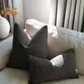 Boucle Pillow: Smoke Classics Twenty Third by Deanne 